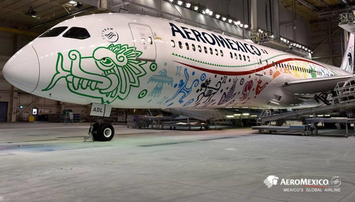 Aeromexico Unveils The Exterior Design Of Its First Boeing
