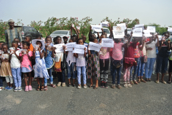 bapteme enfants saint louis Senegal